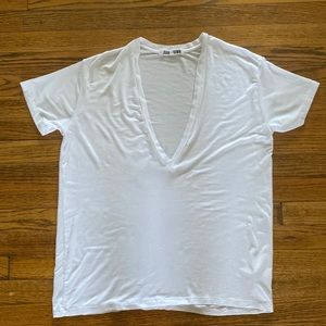 Joah Brown - plunge v-neck tee - popular style